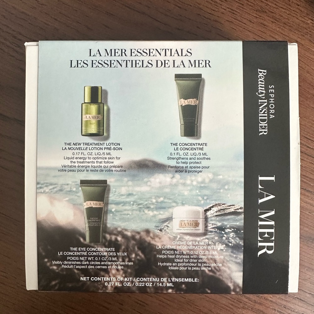 New La Mer skincare set - La Mer Essentials gift set